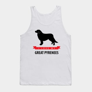 I Love My Great Pyrenees Tank Top